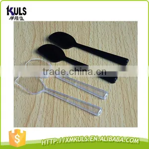 PS Plastic Colorful Ice Cream Mini Disposal Dessert Spoon thumbnail-2