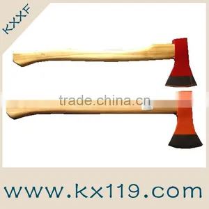 Super Solid Stainless Steel Wood Handle Fire Axe Firemans Axe Working Axe thumbnail-3