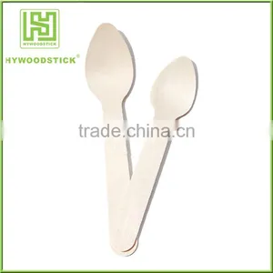 Custom Printing Logo Disposable Wooden Chip Forks thumbnail-4