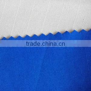 EN 1149-1 T/C Cotton and Polyester Esd Antistatic Twill Fabric for Workwear thumbnail-1