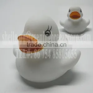 5cm White Mini Duck, Promotional White Rubber Duck, Floating White Bath Duck thumbnail-1