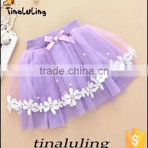 FASHION 2015 GIRLS HIGH QUALITY LACE TUTU SKIRTS KIDS DANCE TUTUS thumbnail-4