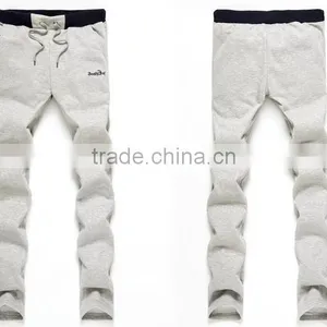 2016 Cotton Wholesale OEM Gym Sports Pants CVC(60/40) thumbnail-4