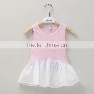 Cheap Summer Sleeveless Kid Dress New Kids Dress thumbnail-3
