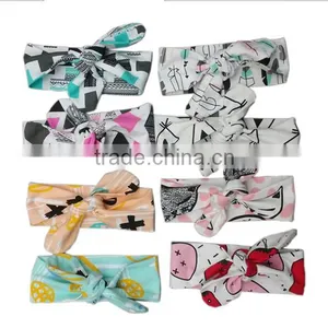 F40583A Hot Sale Latest Design Fancy Print Fashion Baby Headband thumbnail-2