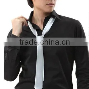 New Products Mens Wedding Business Wear Slim Fit Black Dress Shirts thumbnail-5
