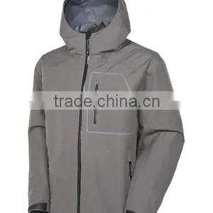 Basic Wholesale Winter Men Polyester Waterproof Softshell Jacket With Hood thumbnail-1
