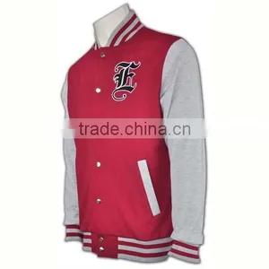 BSCI High Quality Leaver Black and White Custom Satin Baseball Team Jackets thumbnail-2