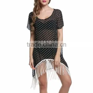 Latest Lady 2016 Fashion and Sexy Beach Wear Swimsuit Bikini Cover Up thumbnail-2