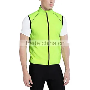 Nice Quality Custom Windproof Men Sleeveless Top Cycling Outdoor Vest thumbnail-1