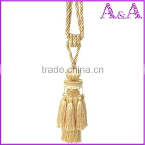 Decorative Tassel / Keychain Leather Tassel/leather Tassel for Handbag thumbnail-1