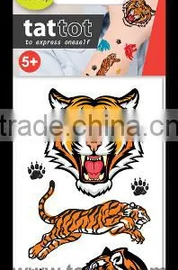 Mini Kid Color Temporary Tattoo Safari Child Tattoo Safe Non-toxic Tattoos thumbnail-1