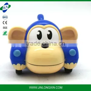 Monkey Toys Plastic Monkey Toys Small Plastic Toy Car Wheel thumbnail-1