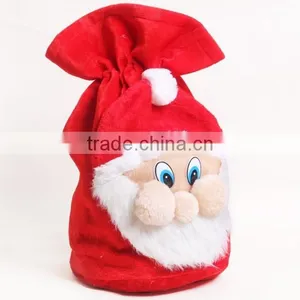 Customized Christmas Pouch,Wholesale Gift Pouch / Christmas Gift Bag/ Drawstring Gift Pouch thumbnail-1