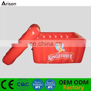 Inflatable Ice Bucket Beer Cooler Inflatable Float Ice Cooler for Water Cooler thumbnail-5