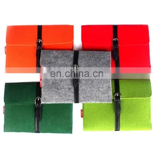 Special Design Attractive Red Felt Laptop Bag thumbnail-4
