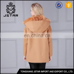 Hotsales Woman Sheepskin Coat Elegant Factory Outlet Cashmere Overcoat thumbnail-5
