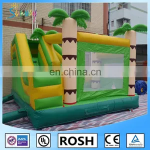 SUNWAY Top Quality Customized Inflatable Jumping Bouncy Castle Inflatable Bounce House Sale for Kids thumbnail-1