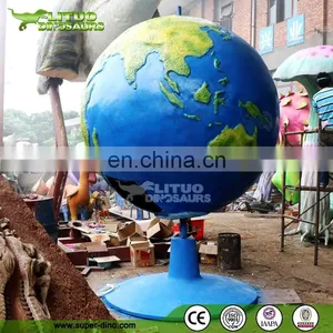 Fiberglass Statue of Earth Models for Museum Display thumbnail-1