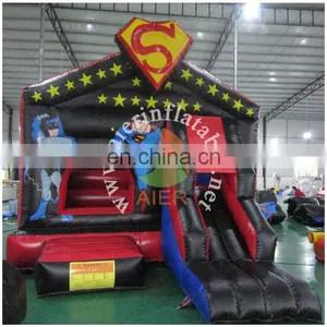 Wonderful Superman Inflatable Jumpin House /fabric Material for Making Bouncy Castle thumbnail-1