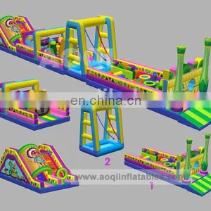 Fabulous Latest Designed Inflatable Slide and Bouncer Child Garden Play House thumbnail-1