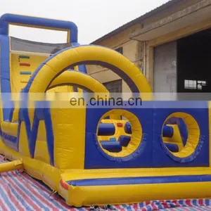 Giant Blue/yellow Inflatable Obstacle Course thumbnail-1