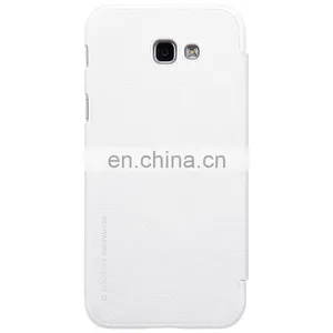 Nillkin Qin Series With Caller ID Window PU Leather + Hard PC Case for Samsung Galaxy A7 thumbnail-3