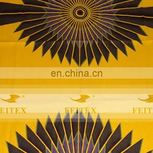 2015 Hot Selling New Design African Holland Wax African Real Wax in Woven Fabric thumbnail-3