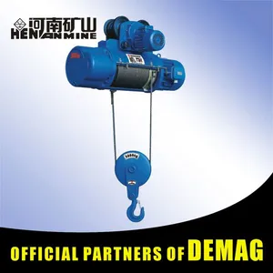 Mini Electric Wire Rope Hoist 100kg , Construction Mini Hoist Cranes thumbnail-2