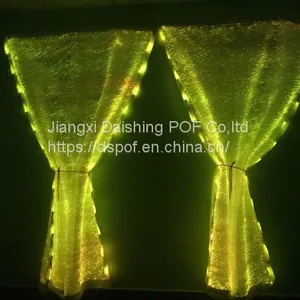 Luminous Indoor Christmas Window Curtain Led Lights up Curtain thumbnail-4
