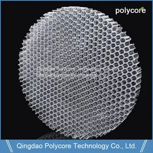 Fungi Resistant And Energy Absorption Transparent Honeycomb Panel Lighting Equipments thumbnail-2