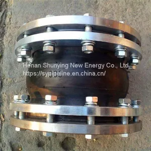 Single Flanged EPDM Rubber Expansion Joint ANSI 150LB/PN16/10K thumbnail-1