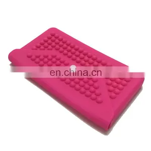 Luxury Clutch Cosmetic Lip Purse Ladies Fashion Rectangle Evening Wallet Custom Silicone Bags thumbnail-3