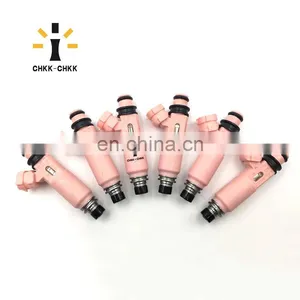 Petrol Gas Top Quality Professional Factory Sell Car Accessories Fuel Injector Nozzle OEM 195500-4140 For Japanese Used Cars thumbnail-2