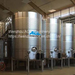 2000L Stainless Steel Brewing Machine Wine Making Equipment Fermenting Tank thumbnail-2