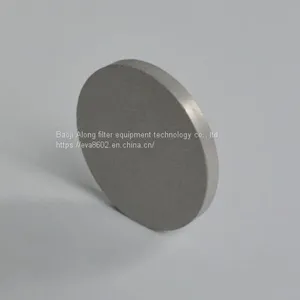 Micron Titanium Sintered Filter Round/square Sheet Uniform Pore thumbnail-1