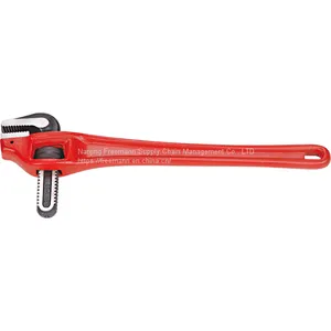 Heavy Duty Offset Pipe Wrench Steel Handle 14“ thumbnail-1