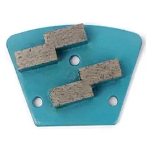 Diamond Tool Trapezoidal Concrete Ground Grinding Pad With Coating Removed thumbnail-2