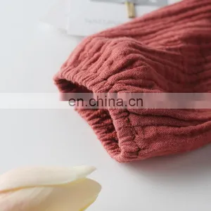 Stylish Newborn Baby Rompers Blank Linen Cotton Infant Bodysuit thumbnail-4