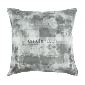Ink Painting Black and White Flowers Vintage Style 3D Flowers Decorative Accent Throw Pillow Covers thumbnail-3