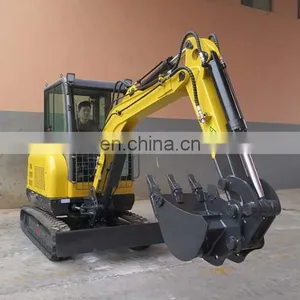 2600kg Mini Excavator Small Digger Hydraulic Hammer Tracked Mini Excavator Machine for Sale thumbnail-5