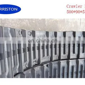 High Quality Crawler Belt For Kubota Harvester DC70 500*90*53 thumbnail-1