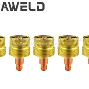 CNAWELD TIG Stubby Gas Lens Body 45V0204S 45V116S 45V64S 995795S for MIG Welding Torches thumbnail-3