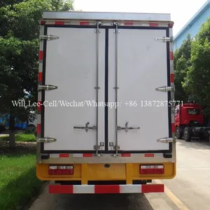 5-6 Tons Small Food Freezer Box Mini Milk Reefer Fridge Van Fish Meat Transport Refrigerator Trucks With Rear Hydraulic Tail thumbnail-5