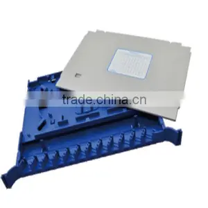Waterproof FTTH 12 Port Optical Fiber Splice Tray thumbnail-1