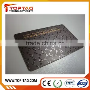 PVC Plastic Cards With UV Printing / UV Coating thumbnail-2