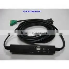 Verifone 23740-02-R Green Rs232 Data Cable for Multimedia Pos Terminal Mx8xx Mx9xx thumbnail-1