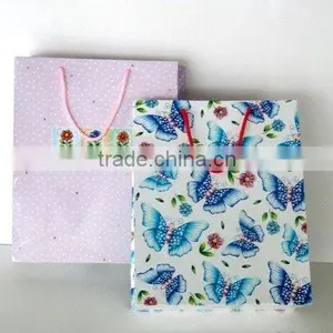 Fancy Custom Design Paper Packaging Jewelry Bag With Best Price thumbnail-1