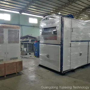 YJ750X520 Hydraulic Disposable Plastic Cup Bowl Making Thermoforming Machine With Servo Motor Stretching thumbnail-3