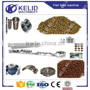 China Supplier Floating Tropical Fish Feed Pellet Processing Line thumbnail-1
